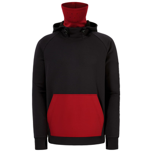 Sweat à capuche Ninja à double couche avec logo personnalisé brodé, grande taille, fermeture éclair intégrale, cagoule intégrée, pour homme - Product Image 6