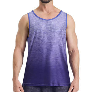 เสื้อกล้ามออกกำลังกายผู้ชาย ดีไซน์ใหม่ คุณภาพสูงสุด ผ้าฝ้าย 100% ระบายอากาศ แห้งเร็ว รับสกรีนโลโก้ตามสั่ง - Product Image 2