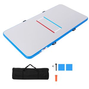 Tapis de lutte gonflable 10x5 pieds, épais, en PVC, pliable, pour arts martiaux et exercices de gym - Product Image 1