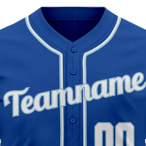 Camiseta de Béisbol Personalizada de Manga Corta con Botones, Uniforme Deportivo Transpirable de Poliéster para Hombre y Mujer - Product Image 6