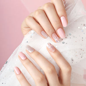 ShineB Best-Selling Coral Island 3D Gel Nail Strips #45828 Salon-Quality Easy-to-Apply Fashion Nail Stickers for Lovely Styling - Product Image 6