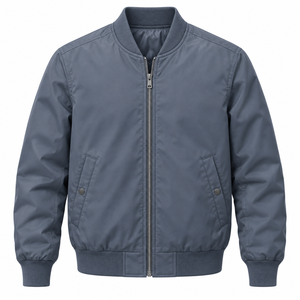 Chaquetas Bomber para Hombre con Bolsillos Laterales con Cierre, Servicio OEM, Chaqueta Bomber Nueva Llegada 2026, Ropa de Invierno - Product Image 5