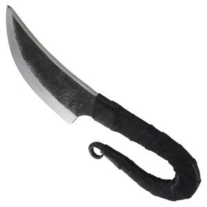 Couteau de cuisine Jexmoo personnalisé, fait main, antique, médiéval, en acier carbone forgé à la main - Lame multifonctionnelle DIY OEM, cadeau pour chef - Product Image 4