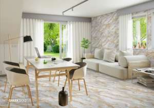 กระเบื้องปูพื้นพอร์ซเลนผิวมันเงาหรูหรา ขนาด 60x120 ซม. 600x1200 มม. 24x48 นิ้ว สำหรับใช้ในเชิงพาณิชย์และที่อยู่อาศัย - Product Image 5