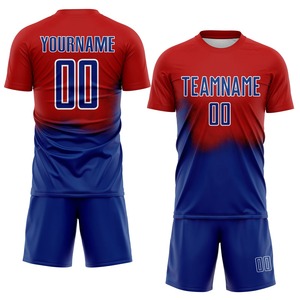 Ensemble d'uniformes de football haut de gamme, kit de football personnalisé, maillot respirant à séchage rapide, shorts pour les équipes, entraînement, match - Product Image 1