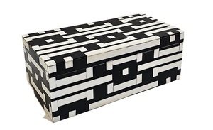 Vente chaude en gros de nacre incrustation plateau de service boîte à bijoux décorative fabriqué prix de gros prêt pour l'exportation - Product Image 3