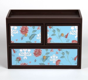 Handcrafted Wooden Drawer <b>Storage</b> Organizer Decorative Jewelry Cabinet Multi Drawer <b>Storage</b> Box For Office Desktop usage - Product Image 5