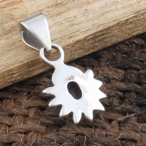 Pendentif en améthyste naturelle, argent sterling 925, bijoux faits à la main, collier avec pierre précieuse violette, charme pour femmes, vente en gros - Product Image 6