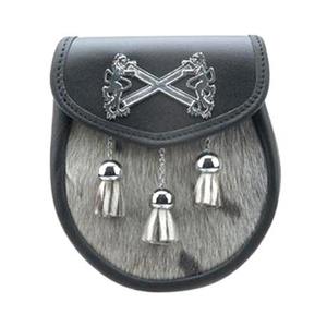 Traditional Semi <b>Dress</b> Sporran Featuring Elegant Chain Detailing With Durable Fastening Perfect Accessories - Product Image 4