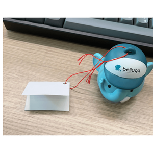 Etiqueta Colgante Personalizada con Logotipo Impreso, Impresión UV para Embalaje de Regalos Corporativos, Diseño OEM, Venta al Por Mayor, Bajo MOQ - Product Image 1