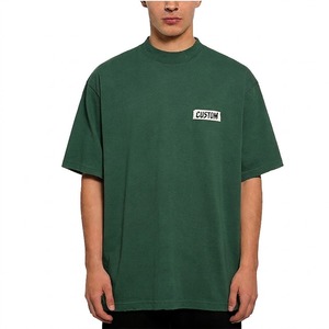 Camisetas Unisex al por Mayor, Ecológicas, Transpirables, de Talla Grande, Antiencogimiento, de Manga Corta - Product Image 1