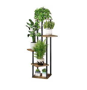 Support de plante décoratif en fer forgé pour fabricant OEM, idéal pour l'intérieur de la maison, le jardin extérieur et les solutions élégantes de présentation de plantes - Product Image 1
