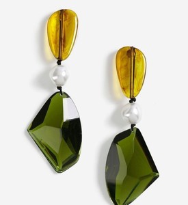 Pendientes de resina de cristal hechos a mano para regalo, eventos festivos, elegantes, para mujer, joyería acrílica, accesorios de moda para fiestas - Product Image 1