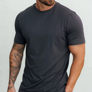 T-shirts de sport personnalisés pour hommes - Tricotés 100% coton, impression par sublimation, protection UV, respirants, écologiques, anti-plis, séchage rapide - Product Image 4