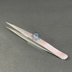 Pince à épiler professionnelle à pointe droite en acier inoxydable, outil de précision pour le soin des sourcils - Product Image 1