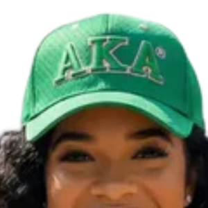 Gorra de Béisbol Ligera y Transpirable con Malla Verde y Rosa, Bordado de Letras Griegas, Ajustable, para Mujer, Casual, para Exteriores - Product Image 6