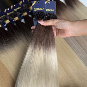 Extensiones de cabello de queratina vietnamita en colores personalizados, 100% cabello humano virgen, longitudes de 10 pulgadas a 34 pulgadas. - Product Image 1