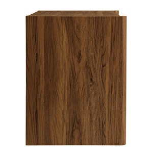Midcentury Modern MDF Bedside Table with 2 Drawers Durable Handmade Design for Bedroom Use in Home & Hotel - Product Image 3