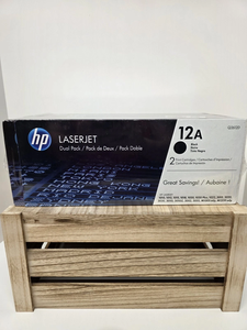 Cartuchos de Tóner Negros Originales HP 12A, Paquete de 2, Q2612AF - Product Image 3