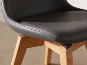 <span class=keywords><strong>Chaise</strong></span> de bistrot XY Restaurant Furniture, <span class=keywords><strong>chaise</strong></span> de salle à manger moderne en plastique avec pieds en <span class=keywords><strong>bois</strong></span> et assise rembourrée - Product Image 3