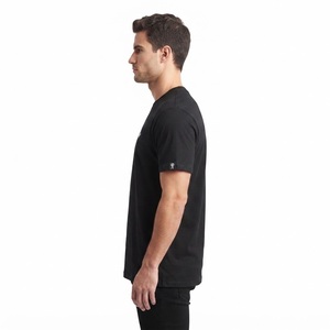 T-shirt personnalisé brodé 100% coton, logo brodé, streetwear décontracté, tee-shirt tendance, qualité supérieure, vente en gros OEM ODM - Product Image 3
