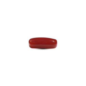 Exquisite 6.05 Ct Oval Cabochon Red Coral Loose Gemstone for Fine Jewelry - Product Image 1