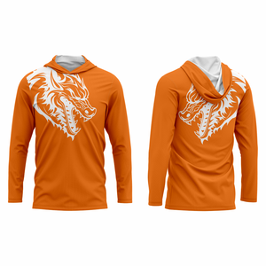 Sweat à capuche d'échauffement pour équipe, été, 100 % polyester, prêt pour la sublimation, coupe confortable, extensible et séchage rapide - Product Image 5