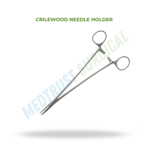 Crilewood Needle Holder 15cm Neuro Spine Surgical Instrument For Suturing - Product Image 2