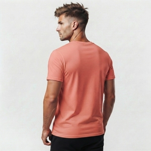 Camiseta con Estampado Gráfico para Hombre, Camiseta de Algodón Suave con Diseño Original, Construcción Ligera, Estilo Relajado, Estampado Personalizado - Product Image 4