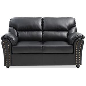 Gloria mobili Olney G263-L nero divanetto salotto elegante divano - Product Image 3