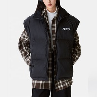 Veste d'hiver personnalisée pour femme avec manches amovibles, effet bulle lumineux dans le noir, coupe-vent, doudoune