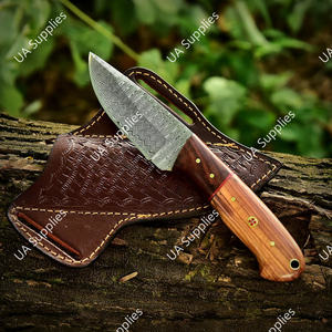 Couteau à lame fixe en acier Damas de qualité industrielle, nouveau design professionnel, pour la chasse et le camping, fabrication OEM, fournisseur UA - Product Image 5