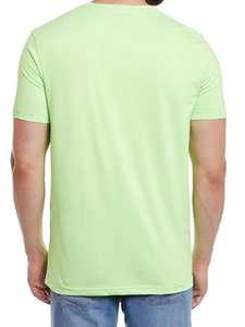 Camiseta 100% algodón para hombre, corte holgado, estampada, 100% algodón, diseño de logotipo personalizado, manga corta, corte regular, camiseta para hombre OEM - Product Image 3