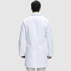 CLASSICAL TRENDS CT-ASA-DLC-0027 Blouse de laboratoire unisexe blanche en coton et polyester tissé, uniforme médical pour hôpital et clinique, détection d'aiguilles - Product Image 4