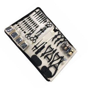 Kit d'outils pour extensions de cheveux, ensemble complet, qualité supérieure, acier inoxydable, outils professionnels pour l'application d'extensions de cheveux à l'eau - Product Image 6