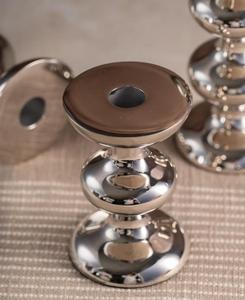 Stainless Steel <b>Candlestick</b> Holder Set of 3 Modern Design Home Decoration Durable Metal Candle Holders - Product Image 2
