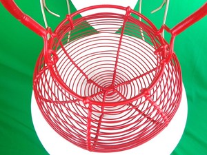 Vintage Inspired <b>Egg</b> Holder <b>Basket</b>, Iron Storage for Farm Fresh <b>Eggs</b> - Product Image 3