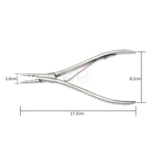 Outils de coiffure en acier inoxydable pour salon, pinces pour extensions de cheveux, pinces à cheveux, outils d'extension de cheveux pour salon - Product Image 6
