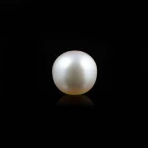 AAAA Grade 5.2 Carat Loose Freshwater Pearl-White Pink Gemstone for Earring Making - Product Image 1