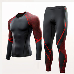 เสื้อรัดกล้ามเนื้อ BJJ แบบสั่งพิมพ์ลายใหม่ล่าสุด ผลิตจากผ้าสแปนเด็กซ์แบบซับลิเมชั่น ผู้ผลิตเสื้อผ้าสำหรับฝึกซ้อม - Product Image 1