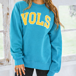 Women Winter Long Front Logo Streetwear Oversized Mockneck Fleece Sweatshirt <b>Top</b> - Product Image 5