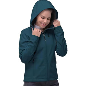 Veste softshell pour femme de haute qualité, respirante, imperméable, écologique, légère, coque lisse pour un confort tout au long de la journée - Product Image 2