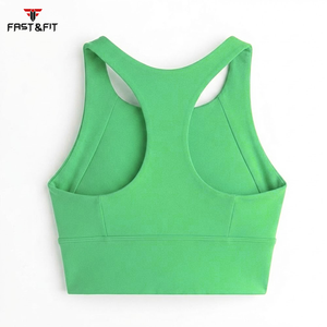 Soutien-gorge de sport pour femme, grande taille, léger, avec logo frontal, design par sublimation, maintien élevé, idéal pour le yoga, la gym et le fitness – Tendance actuelle - Product Image 2