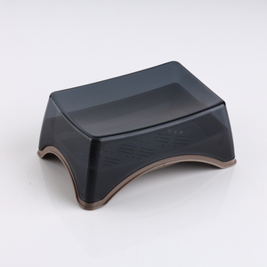 Élégante boîte à savon en plastique avec drainage intégré, support de savon portable pour salle de bain, boîte de rangement idéale pour les voyages et l'usage quotidien - Product Image 5