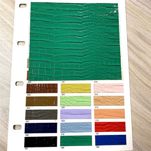 Cuero Sintético de PU con Relieve de Piel de Cocodrilo para Decoración de Asientos de Auto, Bolsos de Hombro y Carteras, en Oferta - Product Image 2