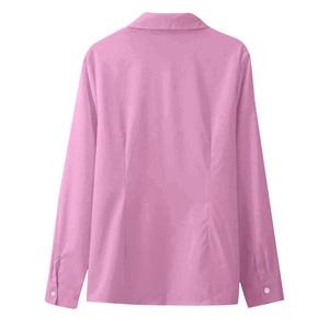 Chemise Formelle Femme en Gros à Manches Longues, Douce, Confortable, Respirante, Écologique, Tricotée 100% Coton, Infroissable, Séchage Rapide - Product Image 6