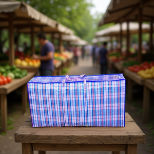 Sac fourre-tout BOSAS 100X70X28, paniers tissés durables et élégants pour un usage quotidien - Product Image 3