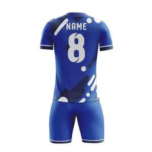 New Arrival Men's <b>Soccer</b> Uniform-Customizable Colors Sizes Breathable 100% Polyester Quick Dry Short Sleeves All Seasons - Product Image 4