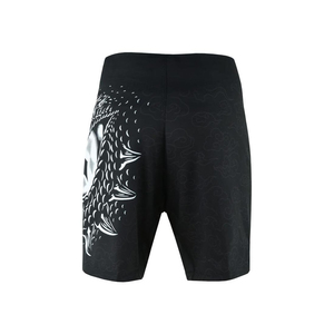 Pantalones Cortos Deportivos de Artes Marciales Mixtas (MMA) OEM Personalizables en Color Degradado de Verde Azulado a Aqua, Elásticos, Transpirables, de Secado Rápido y Ligeros - Product Image 5