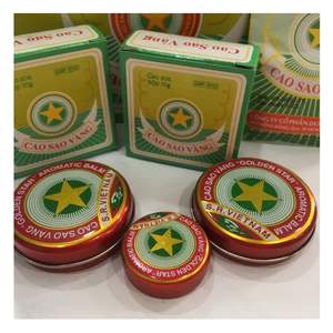 Bálsamo Golden Star, bálsamo herbal tradicional vietnamita, fórmula natural para masajes, bálsamo Golden Star para exportación a granel, Cao Sao Vang - Product Image 2